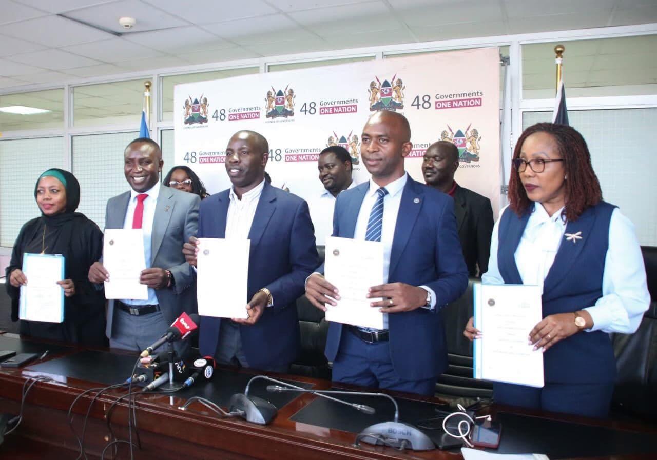 Maafisa wa Kliniki watia saini mkataba wa kurejea kazini