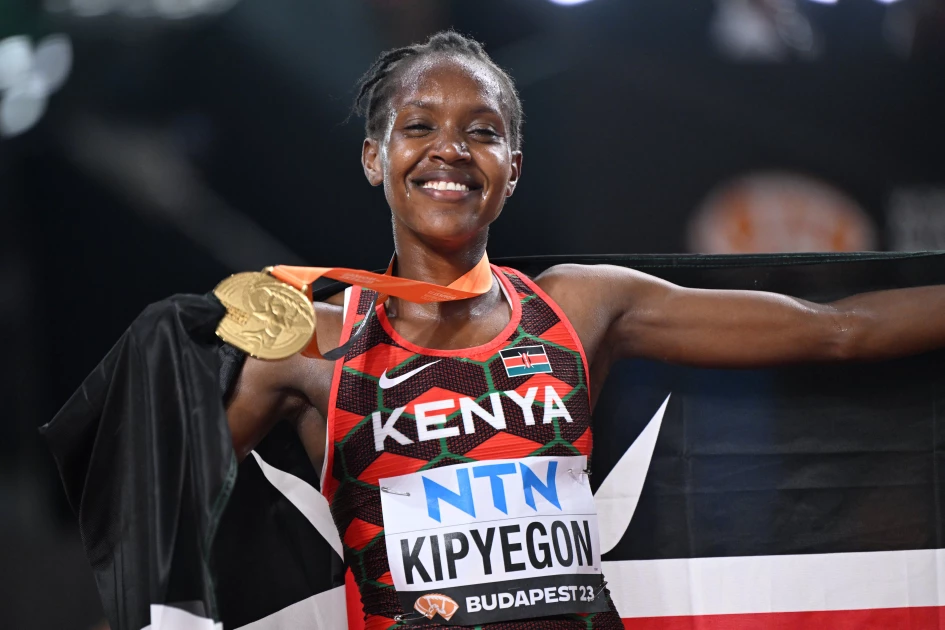 Bingwa wa dunia mbio za mitaa 1500 Faith Kipyegon ateuliwa kuwania tuzo za kila mwaka za ‘Laureus World Sportswoman of the Year.’